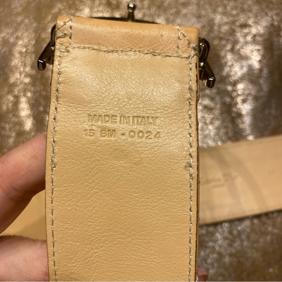 Christian Dior leather belt 65 - Picture 5 of 9